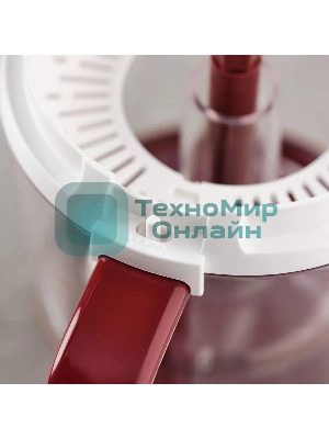 Соковыжималка Scarlett SC-JE50C08 красный/белый, цитрусовая, 25 Вт, 1200 мл, механическое