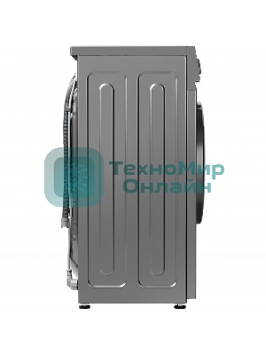 Стиральная машина Бирюса WM-SM510/10 M металлик, загрузка фронтальная 5 кг, 1000 об/мин, класс: А+++