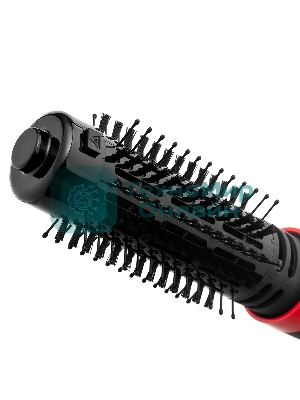 Фен-щетка BRAYER BR3133RD черный/красный, 1000 Вт, 40 мм