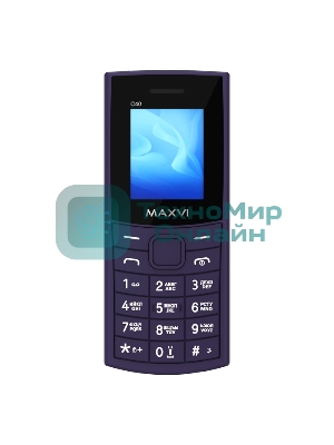 Мобильный телефон Maxvi C40 фиолетовый