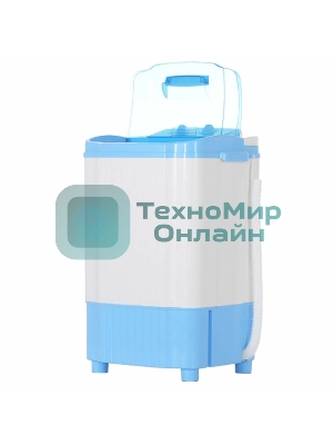 Стиральная машина Renova WS-30T/ЕТ белая, загрузка вертикальная 3кг, класс: D