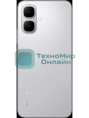 Смартфон Infinix SMART 10 4/128Gb серебристый