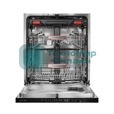 Встраиваемая посудомоечная машина Kuppersberg GHL 6030, High-Tech, 60 см, 16 комплектов, 8 программ, 3 корзины, лифт-механизм, конденсационная сушка, луч на полу, полная защита от протечек, индикатор отсутствия соли и ополаскивателя, отображение времени мытья, сенсорное управление, самодиагностика неисправностей, защита от детей, уровень шума 42 дб, энергоэффективность А