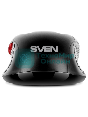 Мышь беспроводная SVEN RX-450W черный, 3200 dpi, радиоканал, USB, кнопки - 6