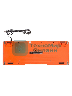 Клавиатура Oklick 717G Black Death проводная, USB Type-A, чёрный/серый