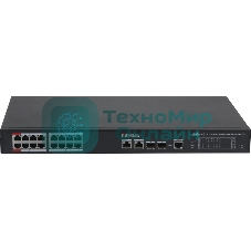 Коммутатор Dahua DH-S4220-16GT-190 (L2) 16x1 Гбит/с 2SFP 16PoE 190W управляемый
