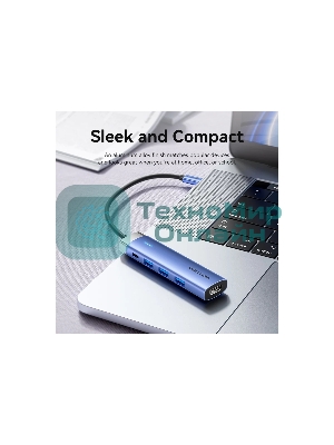 Мультифункциональный хаб Vention USB Type C 5 в 1