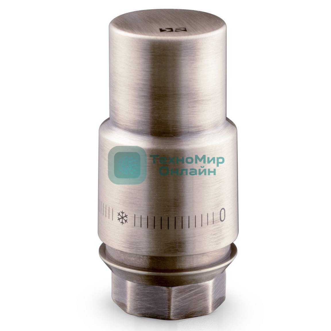 Термоголовка жидкостная Royal Thermo Design PRO М30х1,5 (матовый никель)