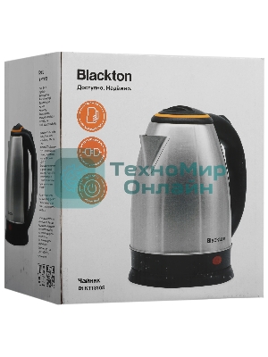 Чайник электрический Blackton Bt KT1810S Сталь-оранжевый