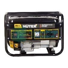 Электрогенератор бензиновый Huter DY2500L, 2.2 кВт, 66 дБ, 38.3 кг