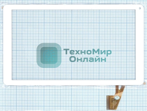 Сенсорное стекло (тачскрин) VTCP010A18-FPC-4.0, белое