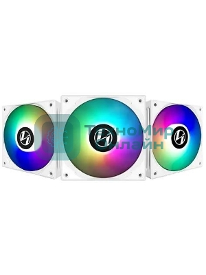 Вентилятор для корпуса Lian-Li ST120 ARGB 120х120x25 белый 4-pin 32.0дБ (упак.:3шт) (G99.12ST3W.00) Ret
