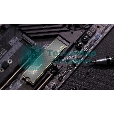 Накопитель SSD ADATA LEGEND 860, 1Tb, PCIe 4.0 x4, 2280, NVMe, R/W 6000/4000, с радиатором
