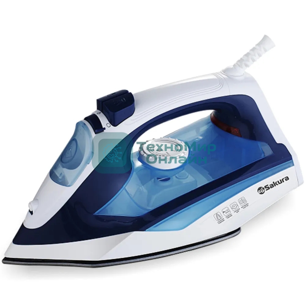 Утюг Sakura SA-3052SBL 2400 Вт нерж