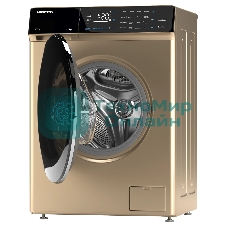 Стиральная машина Hiberg i-DDQ9-712 G класс: A+++ загр.фронтальная макс.:7кг золотистый инвертор