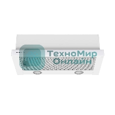 Вытяжка телескопическая HOMSair Flat 60 белый/стекло, 60 см, 520 куб. м/ч, 47 дБ