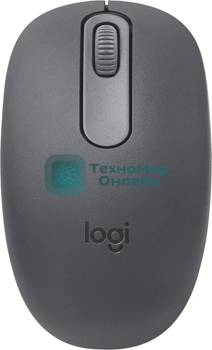 Мышь беспроводная Logitech M196 графитовый, 1000 dpi, Bluetooth, кнопки - 3