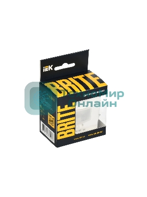 Датчик движения IEK BRITE ДС10-1-БрБ (BR-MS10-N-150-05-K01) белый