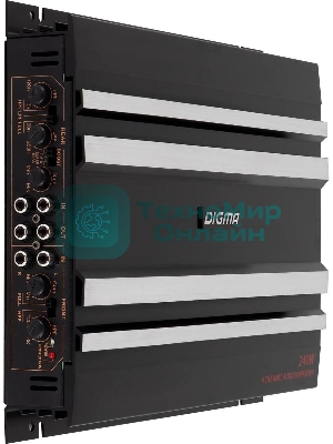 Усилитель автомобильный Digma DCP-400 четырехканальный