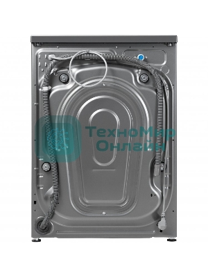 Стиральная машина Бирюса WM-SM510/10 M металлик, загрузка фронтальная 5 кг, 1000 об/мин, класс: А+++