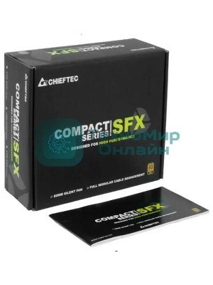 Блок питания Chieftec CSN-650С RTL, 650Вт, 80 PLUS Gold 80мм, модульный, черный