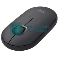 Мышь беспроводная Logitech Pebble 2 M350S графитовый, 4000 dpi, Bluetooth, кнопки - 3