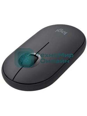 Мышь беспроводная Logitech Pebble 2 M350S графитовый, 4000 dpi, Bluetooth, кнопки - 3