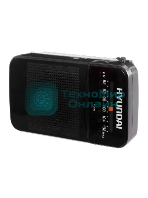 Радиоприемник портативный Hyundai H-PSR110 черный