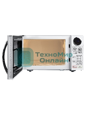 Микроволновая печь BBK 23MWS-916S/BW черный/белый, 23 л, 900 Вт, переключатели - сенсор