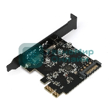 Контроллер USB 3.1 Gembird SPCR-03 в разъем PCI-e, 2xUSB-A + 1xType-C