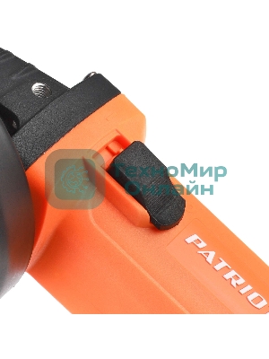 Угловая шлифовальная машина (УШМ) PATRIOT AG 126E, пылезащищенная. 1050Вт, Диск 125 мм