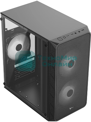 Компьютерный корпус AeroCool/Formula Air Mesh G4 черный без БП mATX 1x120мм 1xUSB 2.0 1xUSB 3.0 audio