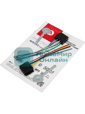 Автомагнитола ACV AVS-912BG, 1 DIN, Bluetooth, USB Type-A, AUX