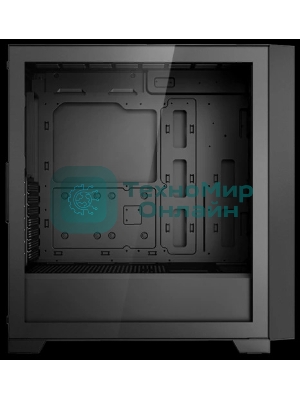 Компьютерный корпус без блока питания PCCooler C3D510 BK, Mesh Mid Tower, черный, TG, 0.7 SPCC, no fans E-ATX, ATX, mATX, mITX 170/390/205mm 2x2.5