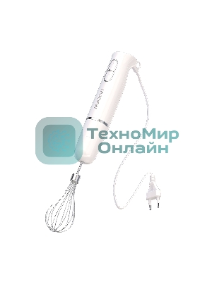 Блендер ручной Maxvi HB1031S белый