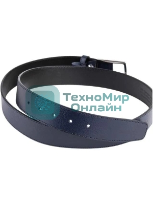 Ремень мужской Piquadro Modus CU6744MOS/BLU 125х3.5 см синий натур.кожа