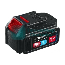 Аккумуляторная батарея Зубр Профессионал ST7-20-4, 20В, Li-Ion, 4А·ч, тип T7