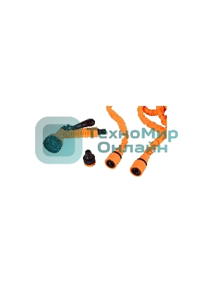 Набор для полива с растягивающимся шлангом 80м Вихрь