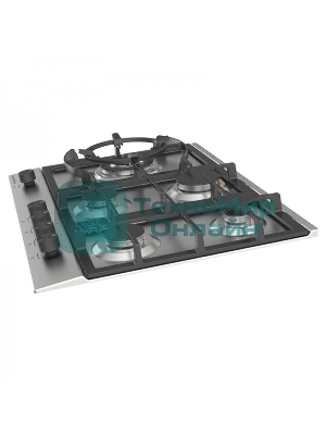 Газовая варочная панель Zigmund & Shtain G 14.7 S независимая, нержавеющая сталь