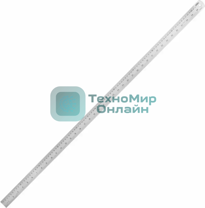 Линейка стальная Deli DL8100Y 1000мм нержавеющая сталь