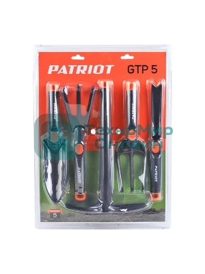 Набор садовых инструментов GTP5 5 предметов нейлон PATRIOT 777001506
