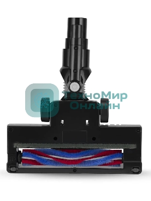 Пылесос вертикальный Vitek Midnight VT-1832 черный/серебристый, питание от аккумулятора, 120 Вт, уборка сухая, пылесборник 0.4 л, работа от АКБ max 35 мин