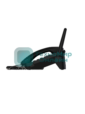 Телефон проводной Maxvi RT-01 черный