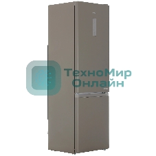 Холодильник Hotpoint HT 7201I BZ O3 бронзовый двухкамерный 239/83л морозилка снизу, No Frost