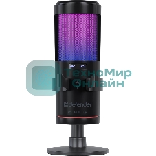 Игровой стрим микрофон Defender Impulse GMC 400 USB