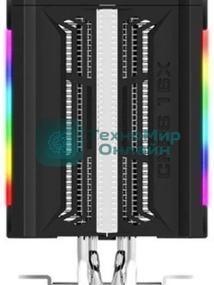 Кулер ZALMAN CNPS16X Black, 120мм RGb FAN, 4 HEAT PIPES, 4-PIN PWM, 1350-2700 RPM, 20-32DBA, LONG LIFE BEARING, FULL SOCKET SUPPORT