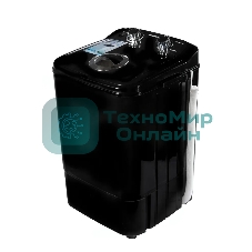 Стиральная машина Horizont WM-4601W черная, загрузка вертикальная 4.6кг, класс: A