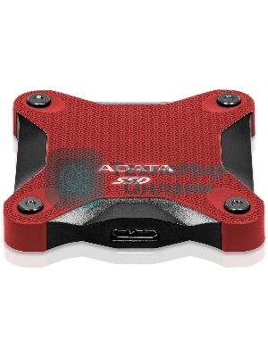 Внешний SSD ADATA SD620, 1TB, USB 3.2 Gen 2 Type-A, R/W 550/480, красный