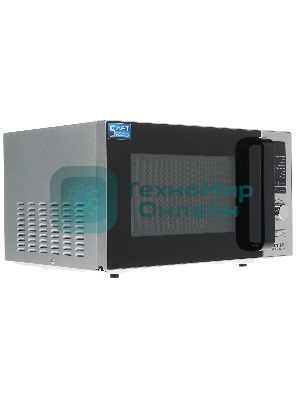 Микроволновая печь Centek CT-1588 серебристый, 25 л, 900 Вт, переключатели - кнопки, поворотный механизм