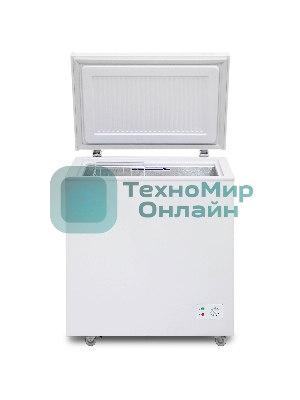 Морозильный ларь Бирюса Б-155KX белый, 145л